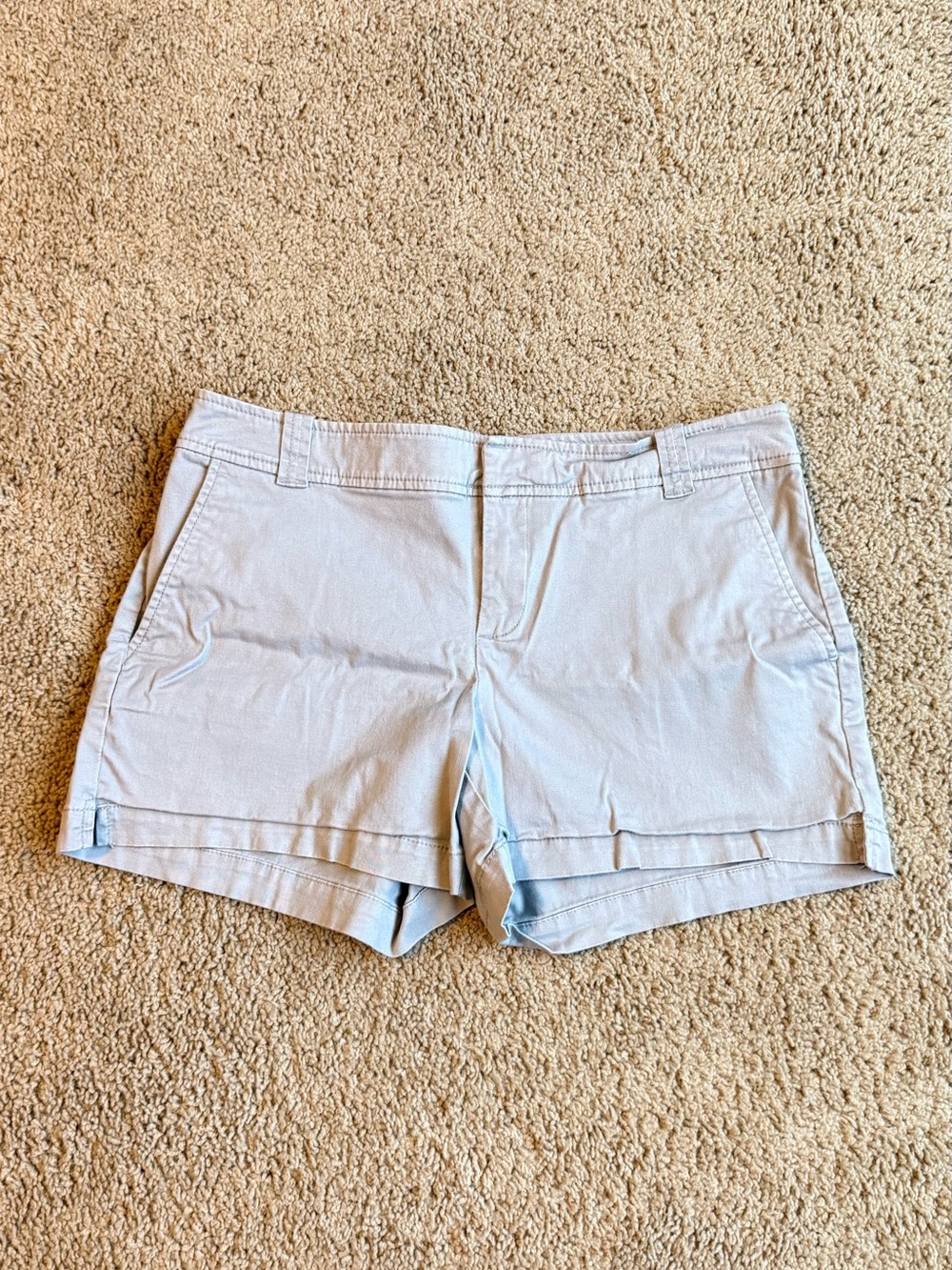 Light Gray Women's Casual Shorts